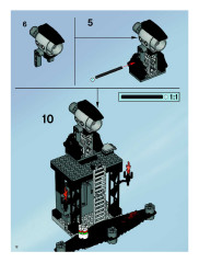 LEGO 7783 instructions page 12 – build guide