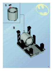 LEGO 7783 instructions page 21 – build guide