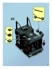 LEGO 7783 instructions page 35 – build guide