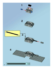 LEGO 7783 instructions page 44 – build guide