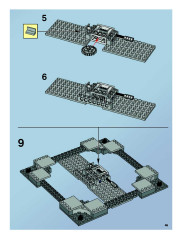 LEGO 7783 instructions page 45 – build guide