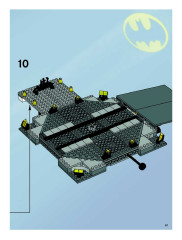 LEGO 7783 instructions page 61 – build guide