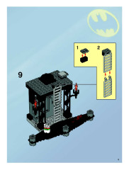 LEGO 7783 instructions page 9 – build guide