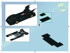 LEGO 7784 instructions page 2 – build guide