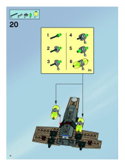 LEGO 7786 instructions page 14 – build guide
