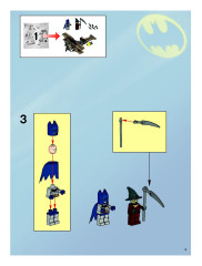 LEGO 7786 instructions page 3 – build guide