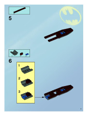LEGO 7786 instructions page 5 – build guide