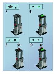 LEGO 7787 instructions page 17 – build guide