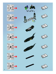 LEGO 7787 instructions page 2 – build guide