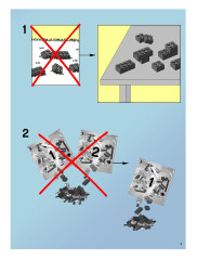 LEGO 7787 instructions page 3 – build guide