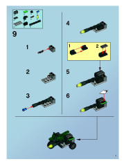 LEGO 7787 instructions page 7 – build guide