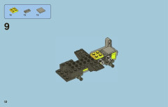 LEGO 7789 instructions page 12 – build guide