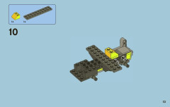 LEGO 7789 instructions page 13 – build guide