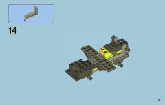 LEGO 7789 instructions page 17 – build guide