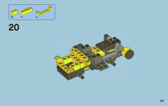 LEGO 7789 instructions page 23 – build guide