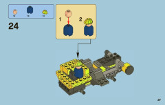 LEGO 7789 instructions page 27 – build guide