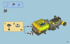 LEGO 7789 instructions page 37 – build guide