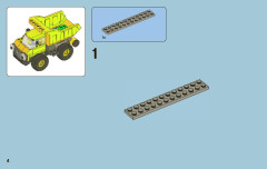 LEGO 7789 instructions page 4 – build guide