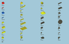 LEGO 7789 instructions page 44 – build guide