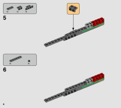 LEGO 77904 instructions page 6 – build guide