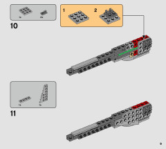 LEGO 77904 instructions page 9 – build guide