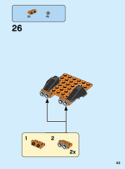 LEGO 77905 instructions page 43 – build guide