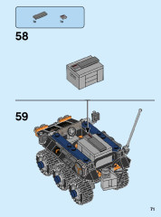 LEGO 77905 instructions page 71 – build guide