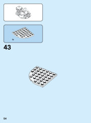 LEGO 77906 instructions page 54 – build guide