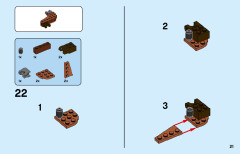 LEGO 77940 instructions page 21 – build guide