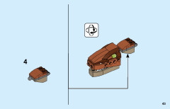 LEGO 77940 instructions page 43 – build guide