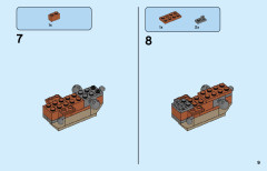 LEGO 77940 instructions page 9 – build guide