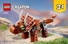 LEGO 77940 instructions page 1 – build guide