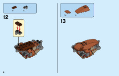 LEGO 77940 instructions page 8 – build guide