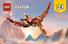 LEGO 77940 instructions page 1 – build guide