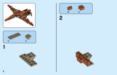 LEGO 77940 instructions page 2 – build guide