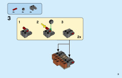 LEGO 77940 instructions page 3 – build guide