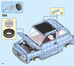LEGO 77942 instructions page 122 – build guide