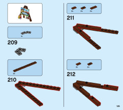 LEGO 77942 instructions page 135 – build guide