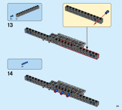 LEGO 77942 instructions page 23 – build guide