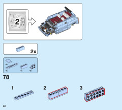 LEGO 77942 instructions page 62 – build guide