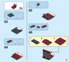 LEGO 77942 instructions page 69 – build guide