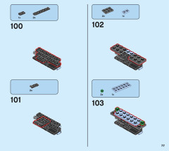 LEGO 77942 instructions page 77 – build guide