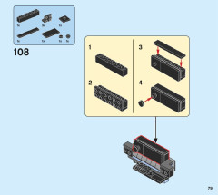 LEGO 77942 instructions page 79 – build guide