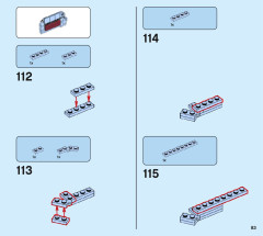 LEGO 77942 instructions page 83 – build guide