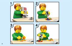 LEGO 77943 instructions page 2 – build guide