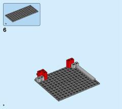 LEGO 77943 instructions page 8 – build guide