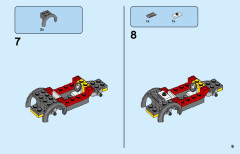 LEGO 77944 instructions page 9 – build guide