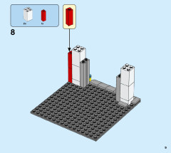 LEGO 77944 instructions page 9 – build guide