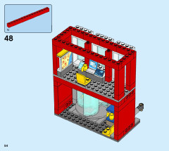 LEGO 77944 instructions page 54 – build guide