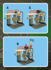 LEGO 7840 instructions page 9 – build guide
